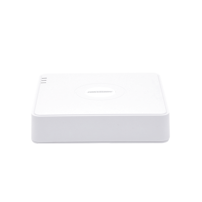 HIKVISION - DVR 1080P lite / 4 Canales TURBOHD + 1 Canal IP / 1 Bahía de Disco Duro / H.264+ / 1 Canal de Audio / Salida de vídeo Full HD