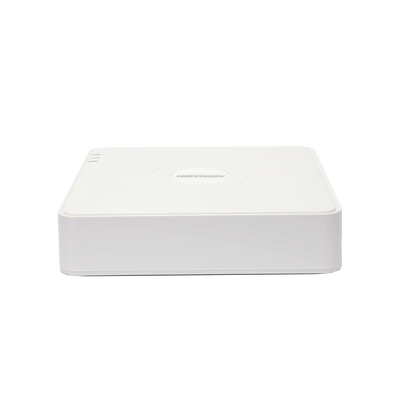HIKVISION - DVR 4 Canales TurboHD + 1 Canal IP / 2 Megapixel (1080p) Lite / Motion Detection 2.0 (Evita Falsas Alarmas) / Audio por Coaxitron / 1 Bahia de Disco Duro / H.265+ / Salida de Vídeo Full HD