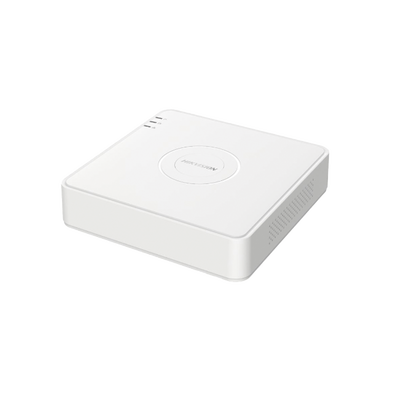 HIKVISION - DVR 4 Canales TurboHD + 1 Canal IP / 2 Megapixel (1080p) Lite / Acusense Lite (Busqueda Inteligente Personas Vehiculos) / Audio por Coaxitron / 1 Bahia de Disco Duro / H.265+ / Salida de Vídeo Full HD