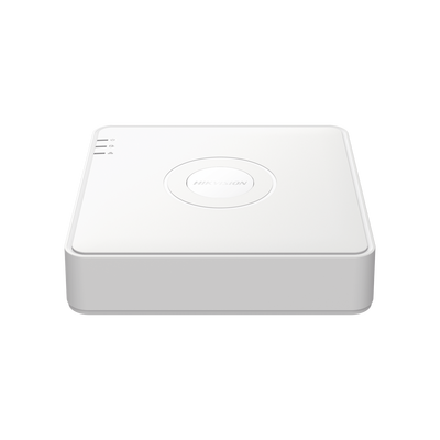 HIKVISION - DVR 4 Canales TurboHD + 1 Canal IP / 2 Megapixel (1080p) Lite / Acusense Lite (Busqueda Inteligente Personas Vehiculos) / Audio por Coaxitron y Audio Bidireccional  / 1 Bahia de Disco Duro / H.265+ / Salida de Vídeo Full HD