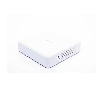 HIKVISION - NVR 4 Megapixel (Compatible con Cámaras ACUSENSE) / 4 canales IP / 4 Puertos PoE /1 Bahía de Disco Duro / Salida de Vídeo Full HD