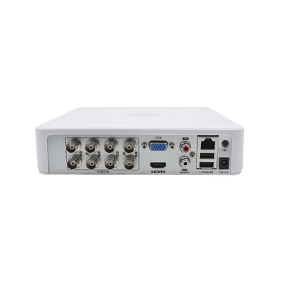 HIKVISION - DVR 2 Megapixel (1080P) lite / 8 Canales TURBOHD / 1 Bahía de Disco Duro / H.264+ / 1 Canal de Audio / Salida de vídeo Full HD