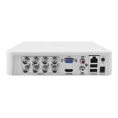 HIKVISION - DVR 2 Megapixel (1080P) lite / 8 Canales TURBOHD / 1 Bahía de Disco Duro / H.264+ / 1 Canal de Audio / Salida de vídeo Full HD