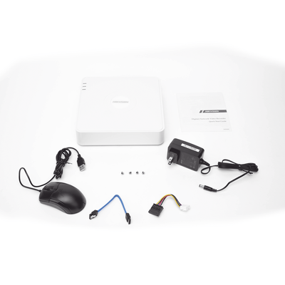 HIKVISION - DVR 1080P Lite / 8 Canales TURBOHD + 2 Canales IP / 1 Bahía de Disco Duro / H.264+ / 1 Canal de Audio / Salida de vídeo Full HD