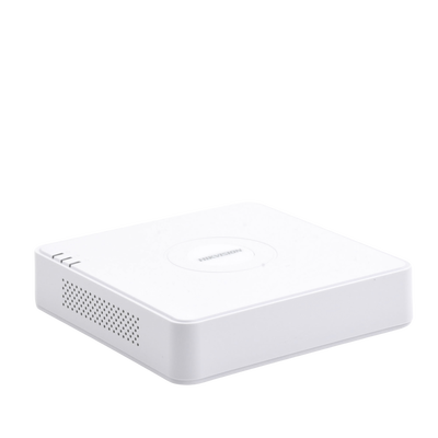 HIKVISION - DVR 8 Canales TurboHD + 2 Canales IP / 2 Megapixel (1080p) Lite / Acusense Lite (Evita Falsas Alarmas) / Audio por Coaxitron / 1 Bahía de Disco Duro / H.265+ / 1 Canal de Audio / Salida de Vídeo Full HD