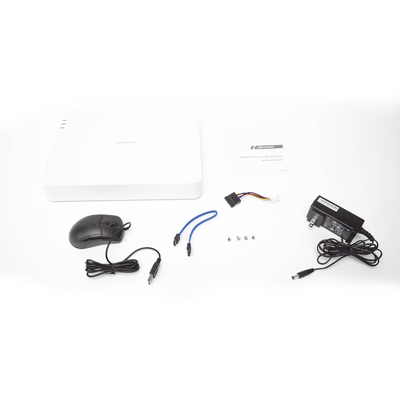 HIKVISION - DVR 2 Megapixel (1080P) lite / 16 Canales TURBOHD + 2 Canales IP / 1 Bahía de Disco Duro / H.264+ / 1 Canal de Audio / Salida de Vídeo FULL HD
