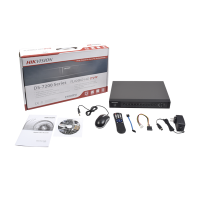 HIKVISION - DVR/NVR PENTAHÍBRIDO 10 Canales (8+2) / 8 Canales Turbo HD hasta 3 Megapixeles / 2 Canales IP hasta 4 Megapixeles / Compresión de video avanzada / Hik-Connect P2P / Video análisis / Salida de video 4K / Entradas y Salidas de Audio y A