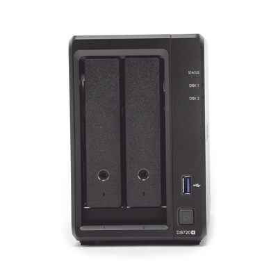 SYNOLOGY - Servidor NAS de escritorio con 2 bahías / Expandible a 7 bahías / Hasta 112 TB