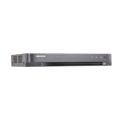 HIKVISION - DVR 2 Megapixel (1080p) Lite / 32 Canales TURBOHD + 2 Canales IP / 2 Bahías de Disco Duro / 1 Canal de Audio / Vídeo Análisis