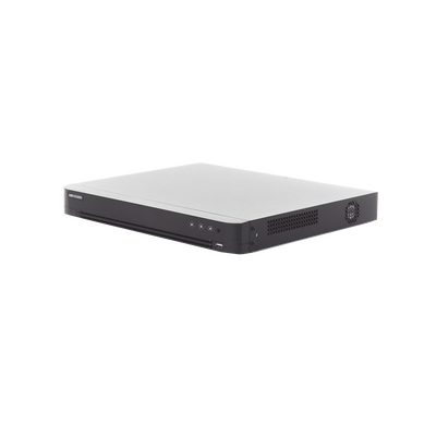 HIKVISION - DVR 32 Canales TurboHD + 2 Canales IP / 2 Megapixel (1080p) Lite / Acusense (Evita Falsas Alarmas) / Audio por Coaxitron / H.265+ / Salida de Video en Full HD
