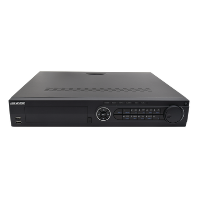 HIKVISION - DVR/NVR PENTÁBRIDO 18 Canales / 16 Canales Turbo HD 3MP / Cámaras IP Seleccionables / Compresión H.265 - H.264+ / P2P Hik-Connect / Video análisis / Salida de video 4K / Entradas y Salidas de Audio y Alarma