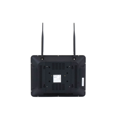 HIKVISION - NVR 4 Megapixel / Pantalla LCD 11.6" / 4 canales IP / 1 Bahía de Disco Duro / 2 Antenas Wi-Fi / Salida de Vídeo Full HD