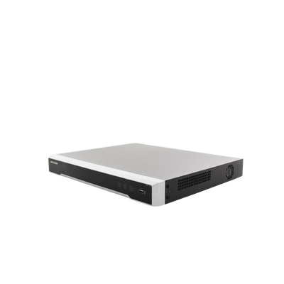 HIKVISION - NVR 8 Megapixel (4K) / 8 canales IP / 8 Puertos PoE+ / Soporta Cámaras con AcuSense / 2 Bahías de Disco Duro / HDMI en 4K