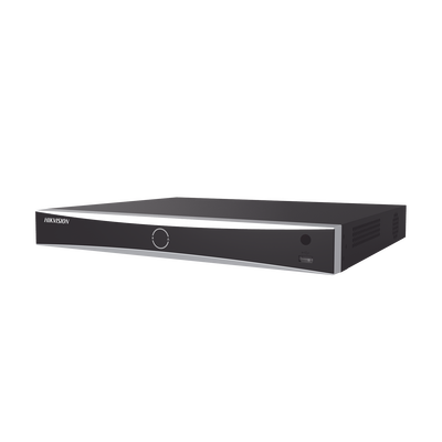 HIKVISION - [Acusearch] NVR 12 Megapixel (4K) / 32 canales IP / AcuSense (Evita Falsas Alarmas) / Reconocimiento Facial / 2 Bahías de Disco Duro / HDMI en 4K / Sin Puertos PoE+