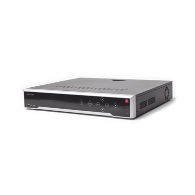 HIKVISION - NVR 8 Megapixel (4K) / 16 canales IP /16 Puertos PoE+ / Soporta Cámaras con AcuSense / 4 Bahías de Disco Duro / Switch PoE 300 mts / HDMI en 4K