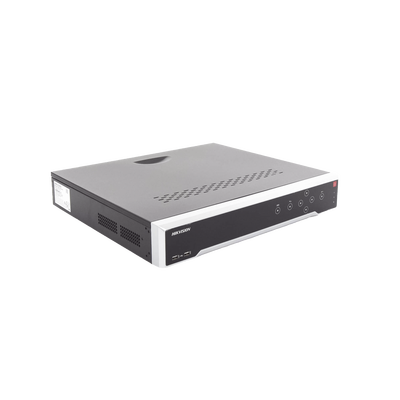 HIKVISION - NVR 12 Megapixel (4K) / 16 canales IP / 16 Puertos PoE / Soporta Cámaras con AcuSense / 4 Bahías de Disco Duro / Switch PoE / HDMI en 4K