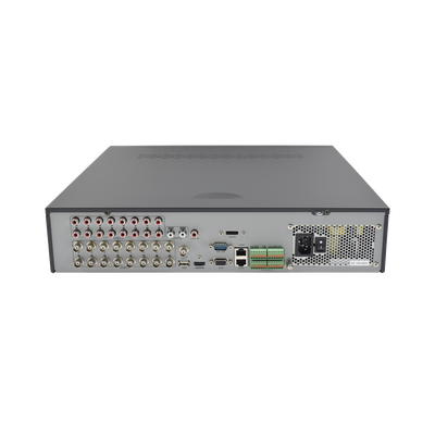 HIKVISION - DVR 2 Megapixel / 16 Canales TURBOHD + 2 Canales IP / 8 Bahías de Disco Duro / 16 Canales de Audio / 16 Entradas de Alarma