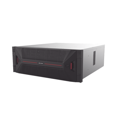 HIKVISION - NVR 32 Megapixel (8K) / 128 canales IP / 24 Bahías de Disco Duro / 4 Puertos de Red / Soporta RAID con Hot Swap / Fuente Redundante / NVR de Alto Desempeño
