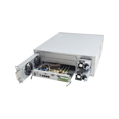 HIKVISION - NVR 12 Megapixel (4K) / 128 canales IP / 16 Bahias de Disco Duro / 4 Puertos de Red / Soporta RAID con Hot Swap / NVR de Alto Desempeño