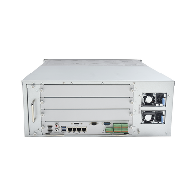 HIKVISION - NVR 12 Megapixel (4K) / 128 canales IP / 24 Bahías de Disco Duro / 4 Puertos de Red / Soporta RAID con Hot Swap / NVR de Alto Desempeño