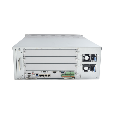 HIKVISION - NVR 12 Megapixel (4K) / 128 canales IP / 24 Bahías de Disco Duro / 4 Puertos de Red / Soporta RAID con Hot Swap / NVR de Alto Desempeño