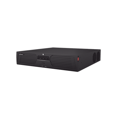 HIKVISION - [Doble Poder de Decodificación] NVR 32 Megapixel (8K) / 128 Canales IP / AcuSense / ANPR / Conteo de Personas / Heat Map / 8 Bahías de Disco Duro / Soporta RAID con Hot Swap / 2 HDMI en 8K / Soporta POS / Alarmas I/O / Smart Search