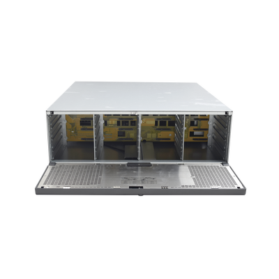 HIKVISION - NVR 12 Megapixel (4K) / 256 canales IP / 16 Bahías de Disco Duro / 4 Puertos de Red / Soporta RAID con Hot Swap / NVR de Alto Desempeño