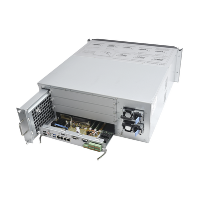 HIKVISION - NVR 12 Megapixel (4K) / 256 canales IP / 24 Bahías de Disco Duro / 4 Puertos de Red / Soporta RAID con Hot Swap / NVR