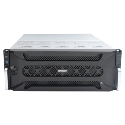 HIKVISION - NVR 12 Megapixel (4K) / 256 canales IP / 24 Bahías de Disco Duro / 4 Puertos de Red / Soporta RAID con Hot Swap / NVR