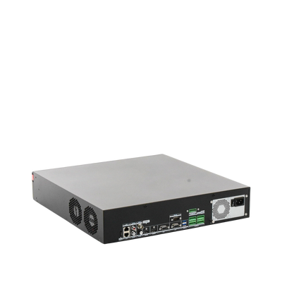 HIKVISION - [Doble Poder de Decodificación] NVR 32 Megapixel (8K) / 64 Canales IP / AcuSense / ANPR / Conteo de Personas / Heat Map / 8 Bahías de Disco Duro  / Soporta RAID con Hot Swap / 2 HDMI en 8K / Soporta POS / Alarmas I/O  / Smart Search