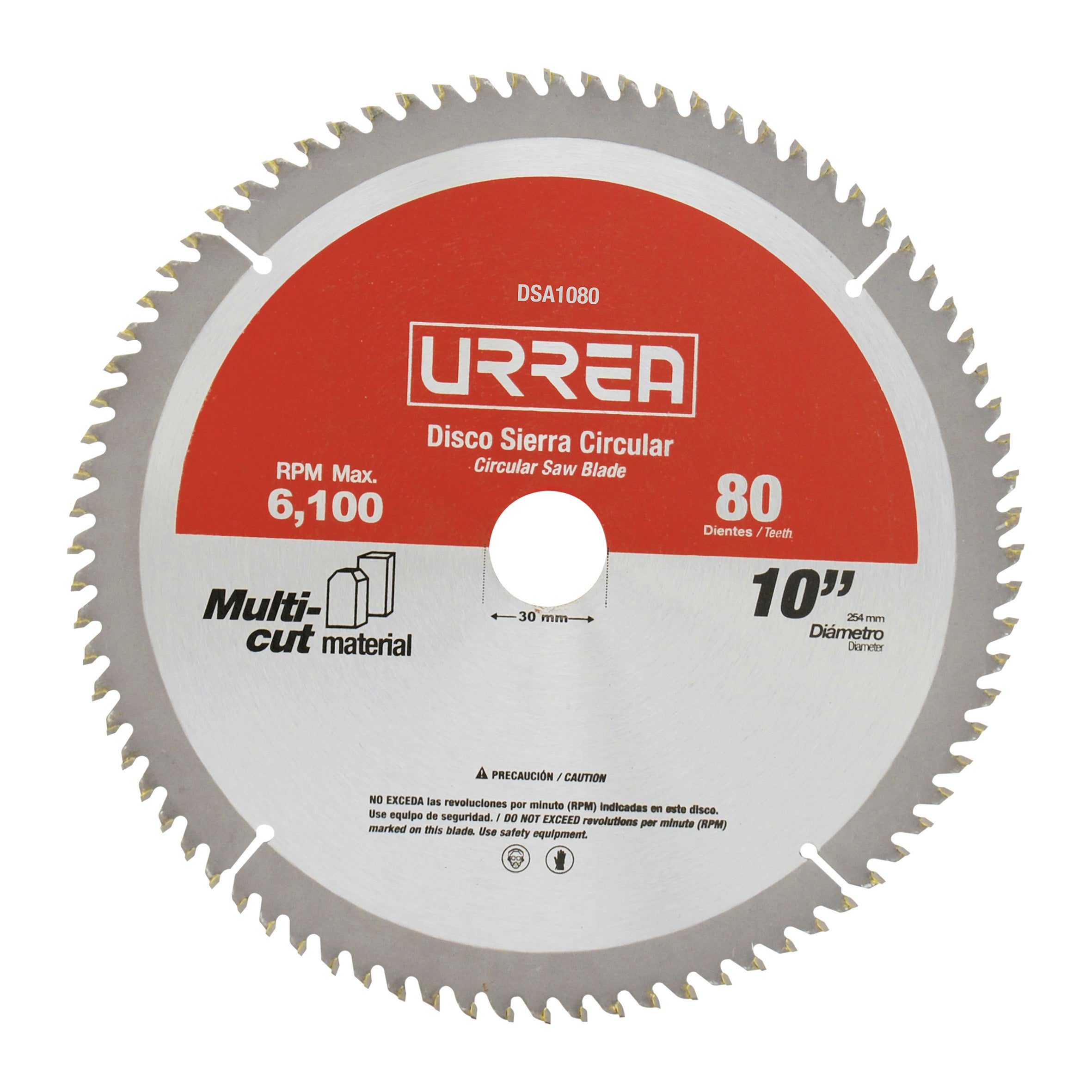 Urrea - Disco sierra circ 80dt 10 in