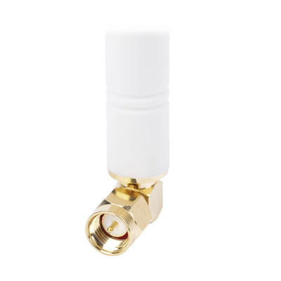 HIKVISION - Antena WiFi de Repuesto para Cámaras IP / 3 dBi de Ganancia / Frecuencia 2.4 - 2.5 GHz / Conector Terminal con PIN