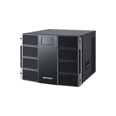 HIKVISION - Controlador de Videowall LCD y LED / No Incluye Tarjetas de Video / Soporta Hasta 23 Tarjetas de Video (Entradas y/o Salidas)