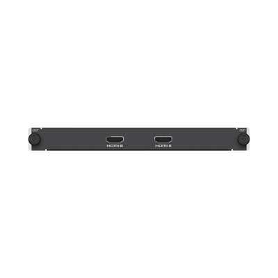 HIKVISION - Tarjeta de 2 Entradas HDMI  4K / Compatible con C60S