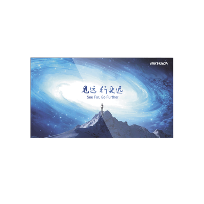 HIKVISION - Pantalla LCD 65" 4K para Videowall / Entrada HDMI - VGA - DVI - DP / Monitor Robusto / Bisel Delgado (3.5 mm) / Daisy Chain (Conexion en Cadena sin Software)