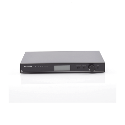 HIKVISION - Controlador para Videowall / 4K (3840 X 1080) / 8 Salidas de Video / Compatible con Pantallas LED para Interior / Compatible con DS-D4418FI-CAF(B) y DS-D4425FI-CAF(B), DS-D42xxCWF