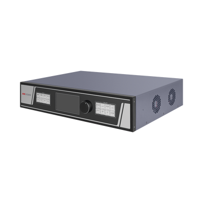 HIKVISION - Controlador para Videowall / Resolución Máxima 13.27 Megapixel / 24 Salidas de Video / Compatible con Pantallas LED para Interior / Compatible con DS-D4418FI-CAF(B) y DS-D4425FI-CAF(B), DS-D42xxCWF