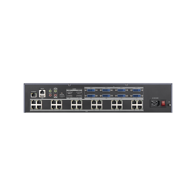 HIKVISION - Controlador para Videowall / Resolución Máxima 13.27 Megapixel / 24 Salidas de Video / Compatible con Pantallas LED para Interior / Compatible con DS-D4418FI-CAF(B) y DS-D4425FI-CAF(B), DS-D42xxCWF