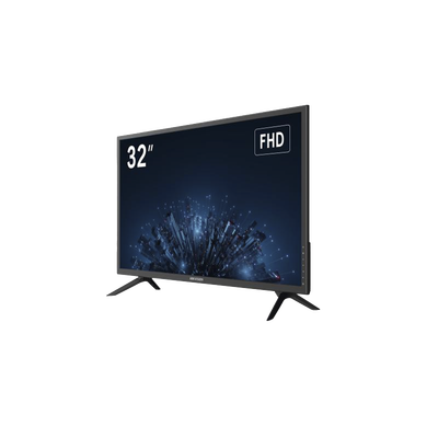 HIKVISION - Monitor LED 32" / 2 Altavoces Potentes / Ángulo de Visión 178° / Entradas HDMI y VGA / Uso 24-7 / Montaje VESA (100 X 100) / Calibración Inteligente de Imagen