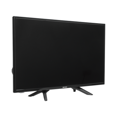 HIKVISION - Monitor LED 32" Ultra-Brillante Full HD con Altavoces Potentes, Ángulo de Visión 178° y Entradas HDMI-VGA / Funcionamiento 24/7 y Montaje VESA (100 X 100) / Calibración Inteligente de Imagen