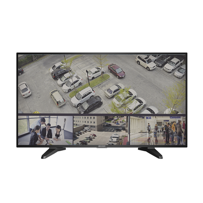 HIKVISION - Monitor LED 32" Ultra-Brillante Full HD con Altavoces Potentes, Ángulo de Visión 178° y Entradas HDMI-VGA / Funcionamiento 24/7 y Montaje VESA (100 X 100) / Calibración Inteligente de Imagen