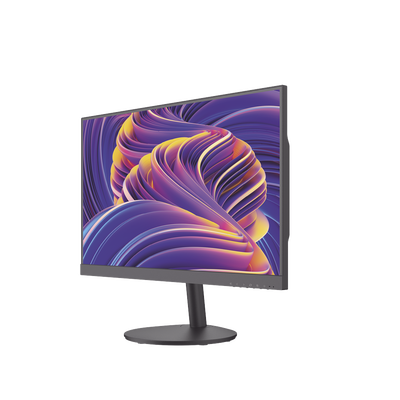 HIKVISION - Monitor LED Full HD (1920 X 1080) de 21.5" / Ideal para CCTV, Oficina y Hogar / Entrada HDMI-VGA-CVBS / Montaje VESA ( 75 X 75) / Uso 24/7 / Backlight E-LED / Ultra Delgado