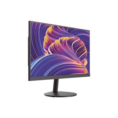 HIKVISION - Monitor LED FullHD (1080p) de 24" / Ideal para CCTV, Oficina y Hogar / Entrada HDMI-VGA-BNC / Montaje VESA ( 75 X 75) / Uso 24/7 / Backlight E-LED / Ultra Delgado