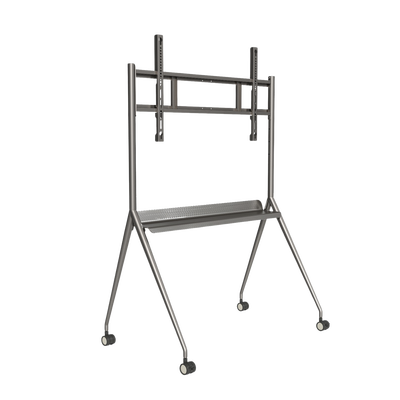 HIKVISION - Montaje de Piso Móvil para Pantallas de 86" y 98" / Compatible con VESA / Incluye Soporte para Pantalla