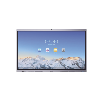HIKVISION - Pantalla Interactiva Touch de 86" Android 13 (Actualizable a Android 14) / Cámara Web 8 MP / Resolución 4K / Bocinas Integradas / Entradas HDMI y VGA / Incluye 2 Lápices para Escribir