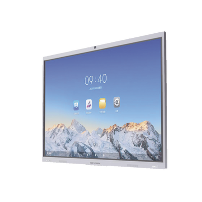 HIKVISION - Pantalla Interactiva Touch de 98" Android 13 / Google Suite Preinstalado con Certificación EDLA / Cámara Web 8 MP / Resolución 4K / Bocinas Integradas / Entradas HDMI y VGA / Incluye 2 Lápices para Escribir
