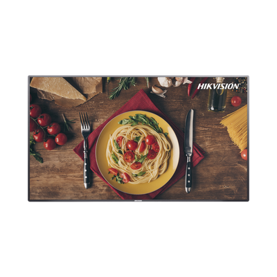 HIKVISION - Pantalla LED de 55" para Publicidad Digital / Programación de Horarios / Contenido Personalizado / Sistema Operativo Android / 2 Entradas USB / WiFi