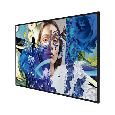 HIKVISION - Pantalla LED de 55" para Publicidad Digital / SLIM / 500 Nits / Programación de Horarios / Contenido Personalizado / Sistema Operativo Android / 2 Entradas USB / WiFi