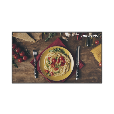 HIKVISION - Pantalla LED de 86" para Publicidad Digital 4K / Programación de Horarios / Contenido Personalizado / Sistema Operativo Android