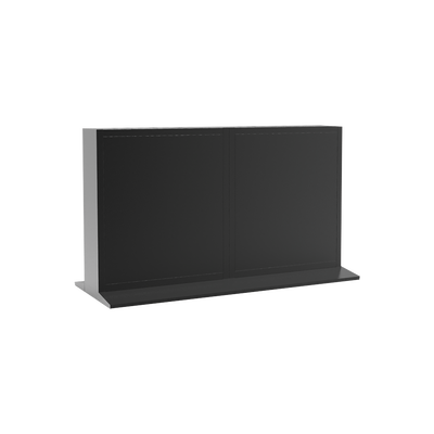 HIKVISION - Gabinete Pedestal Modular Para Piso / Compatible con Monitor de 46" / Especial para Videowall / Compatible con DS-D2046LU-Y